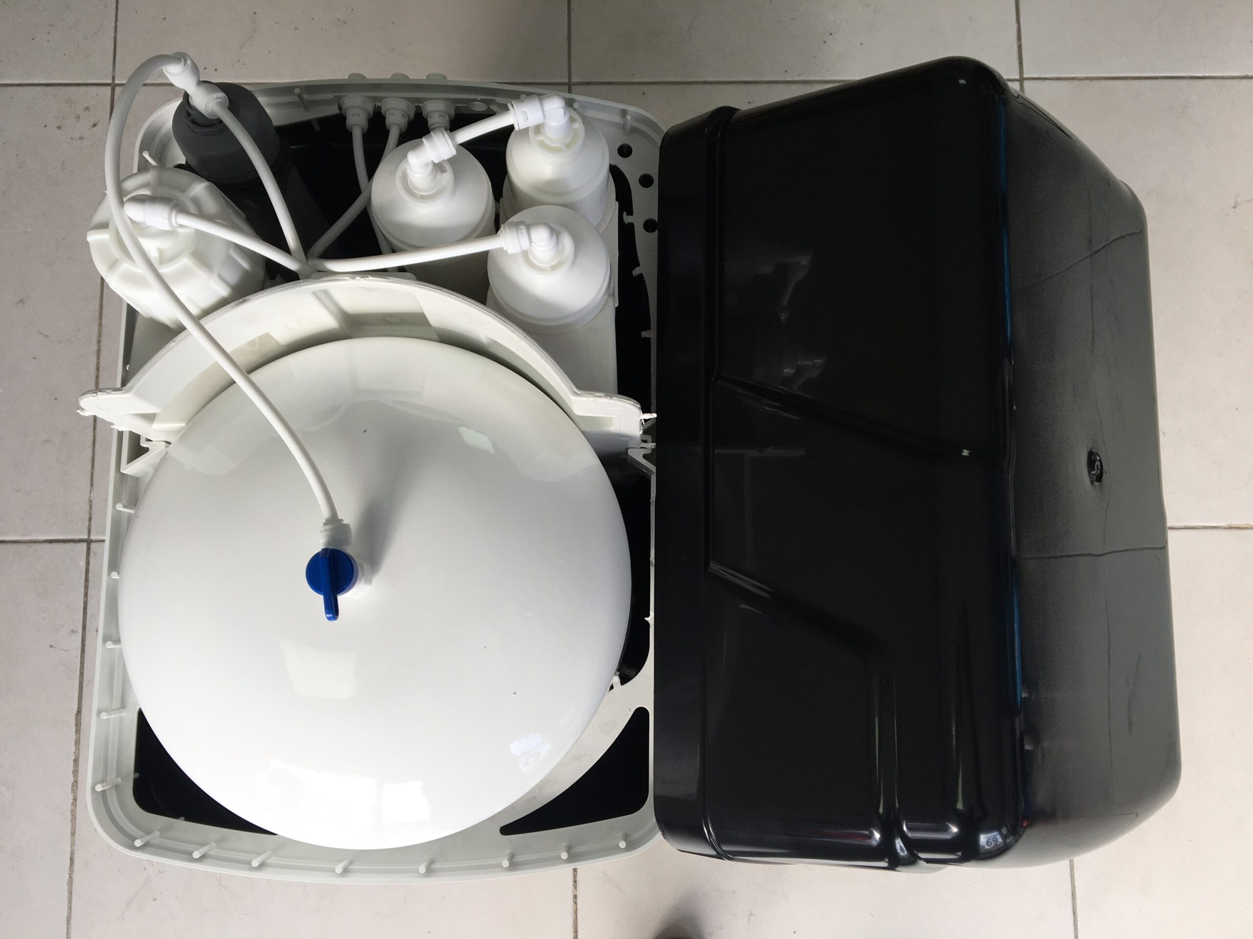 12 litre Reverse Osmosis System Siyah Su Arıtma Cihazı - Görsel 7